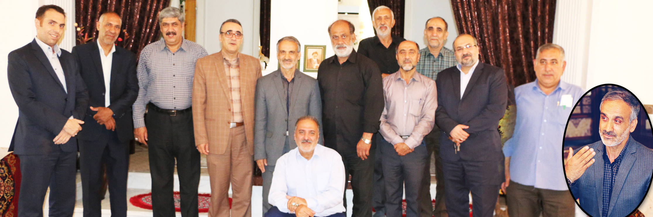 دیدار با آزادگان ورزشی شهرستان کاشان